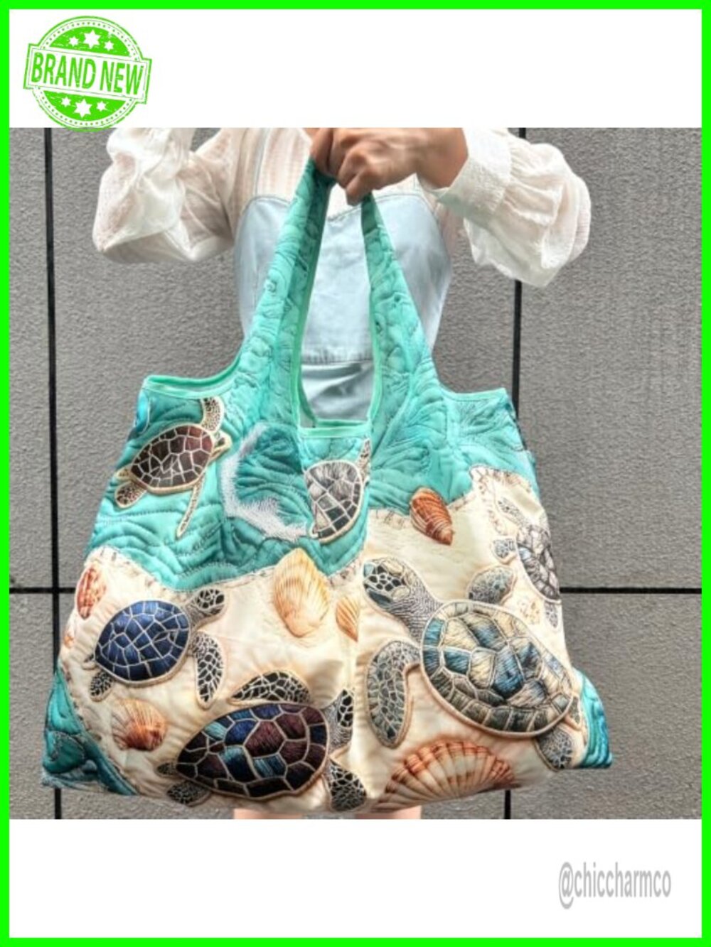 Large Portable Tote Bag Lightweight Foldable Shopping Travel Storage